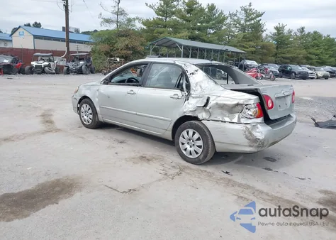 2003 Toyota Corolla Le из США, поврежденный, VIN 2T1BR32E83C012027